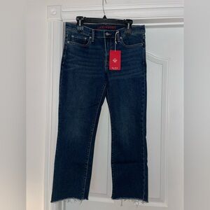 LUCKY BRAND SWEET MID RISE CROP JEANS SZ 12/31 NWT